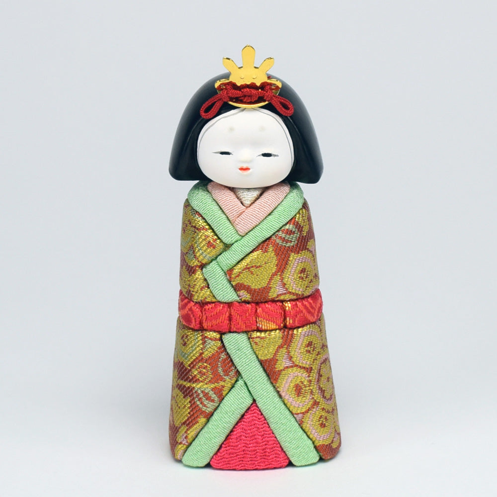 江戸木目込人形 伝統的工芸品 「珠玉」親王二人飾り 【ご購入特典付き】
