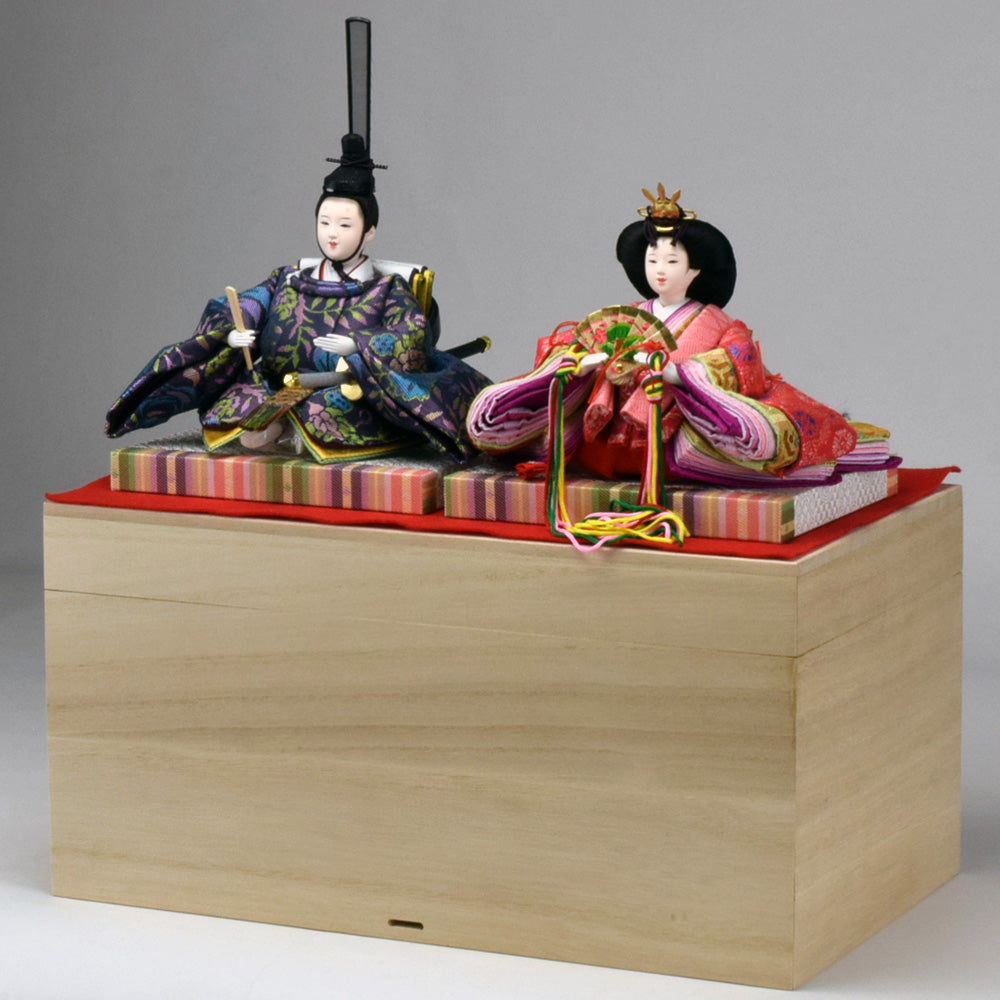 「柳三寸親王」 箱飾り (Y-1520)