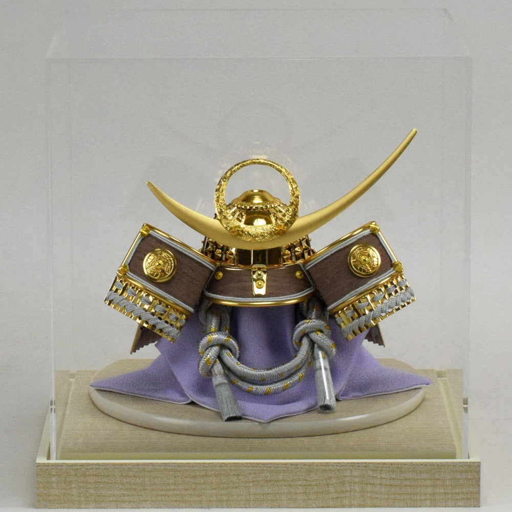 兜ケース飾り 「5号上杉金兜」  5gouuesugikabuto(gold) 【ご購入特典付※変更あり】